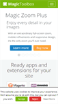 Mobile Screenshot of magictoolbox.com
